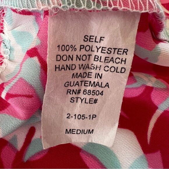 Andree By Unit Sleeveless Floral Ruffle Peplum Drop Waist Blouse Top - Picture 8 of 9